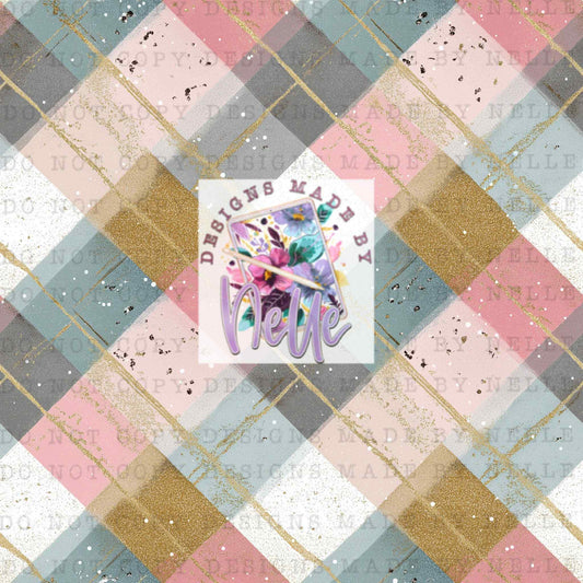 Winter Themed Flannel - Pastel/Muted Shades (3)