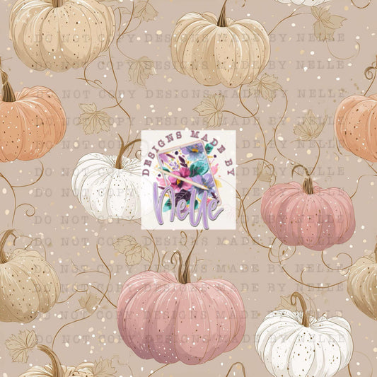 Lightly colored pumpkins (2)