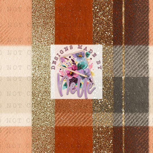 Fall glitter plaid 8