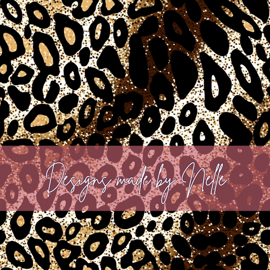 Glitter animal print 1