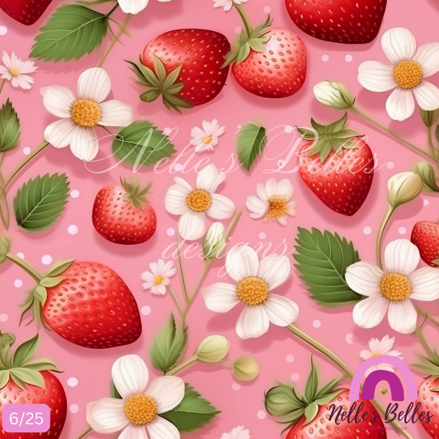 Strawberries seamless