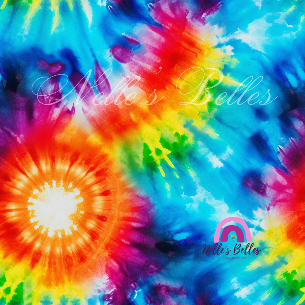 Multi color tie dye 1