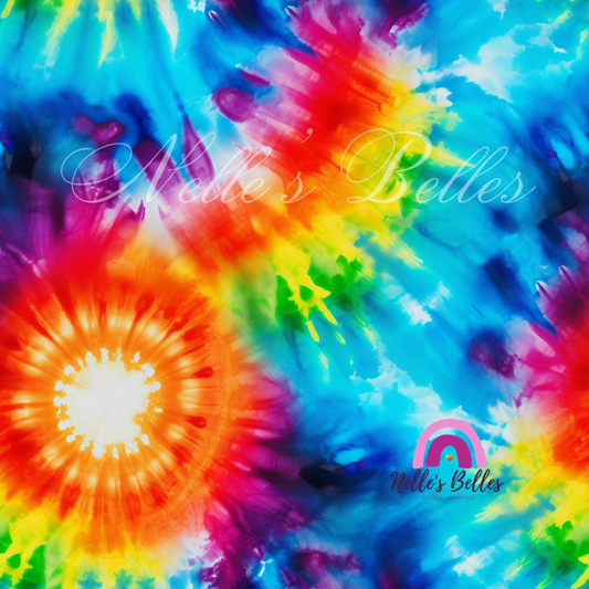 Multi color tie dye 1