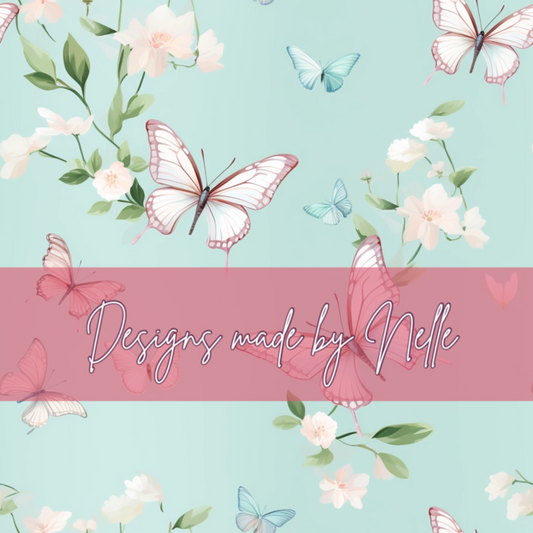 Mint butterflies