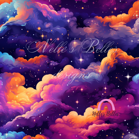 Cosmic clouds 1 seamless