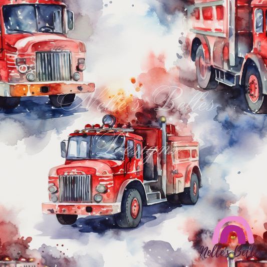 Fire trucks 2 seamless