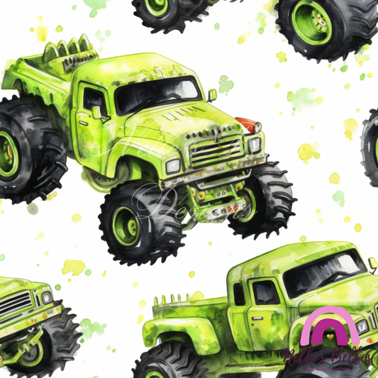 Monster trucks seamless